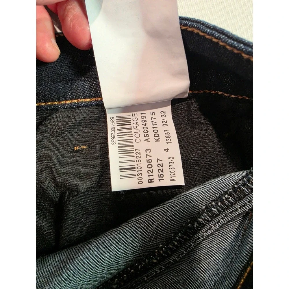 34 Heritage Courage Straight Leg Jeans Mens 32x32 Midnight Tencel 0031015227